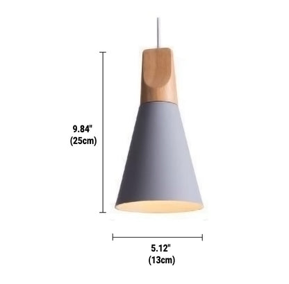 Wooden Pendant Light Minimalist Nordic Ceiling Lamp