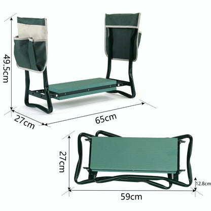 Garden Kneeler Seat – Padded Stool with Handles