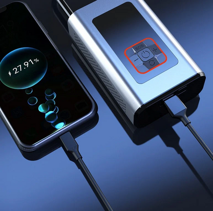 Smart Portable Electric Tire Inflator – Fast & Easy
