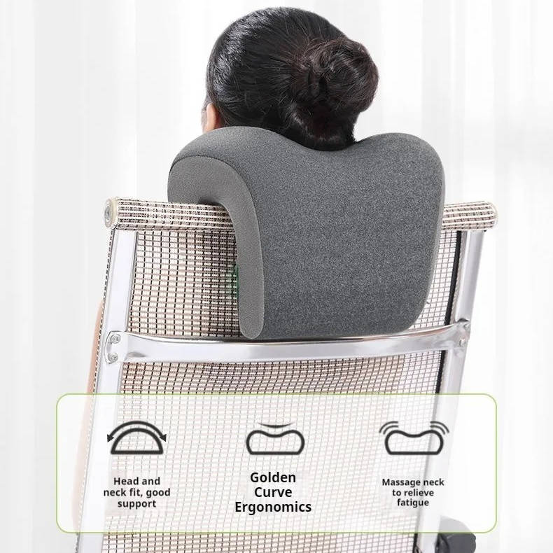 Office chair headrest cushion – neck and back support