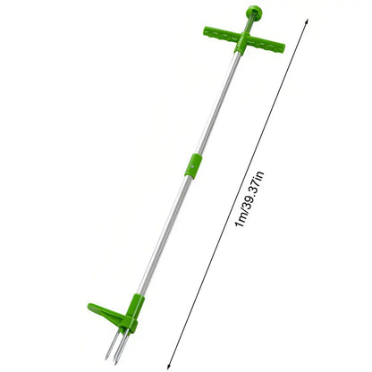 Long Handle Weed Puller Tool with Claw Design
