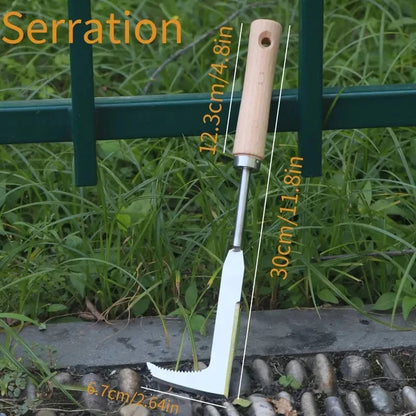 Multifunction Weed Puller for Paving & Brick Joints