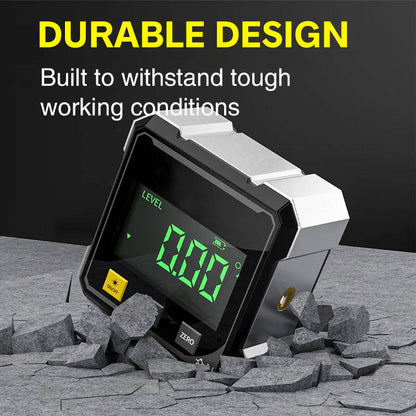 Digital Angle Finder with Laser Level Tool