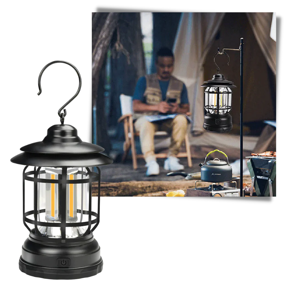 GlowVintage Rechargeable Lantern