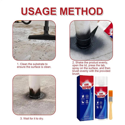 Waterproof Leak Repair Sealant Spray 2-Pack
