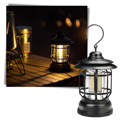 GlowVintage Rechargeable Lantern