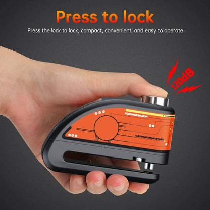 Motorcycle Disc Brake Lock with Alarm