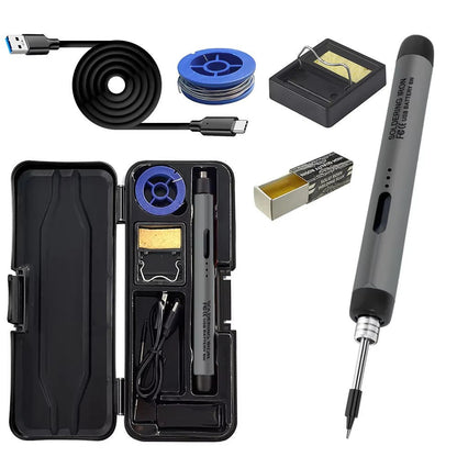 Digital Electric Soldering Iron Kit with Accessories