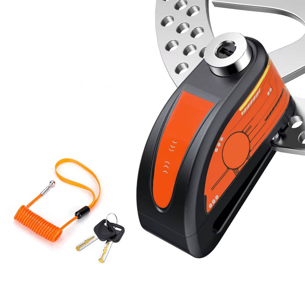 Motorcycle Disc Brake Lock with Alarm