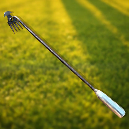 Crescent Weeder Tool with Long Handle