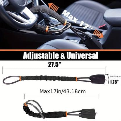 Heavy Duty Steering Wheel Lock for Cars