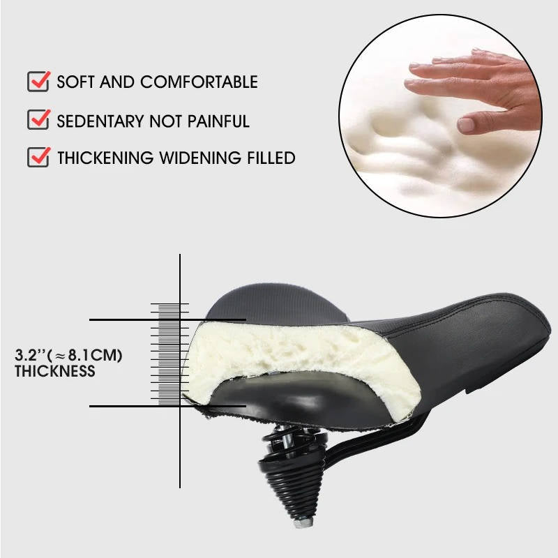 Comfortable Bike Saddle for Long Rides