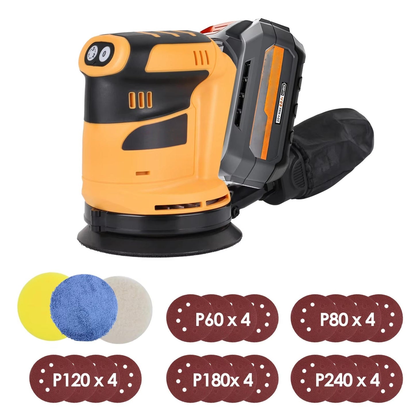 Brushless Cordless Orbital Electric Sander