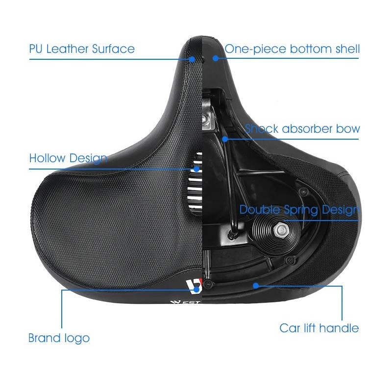 Comfortable Bike Saddle for Long Rides