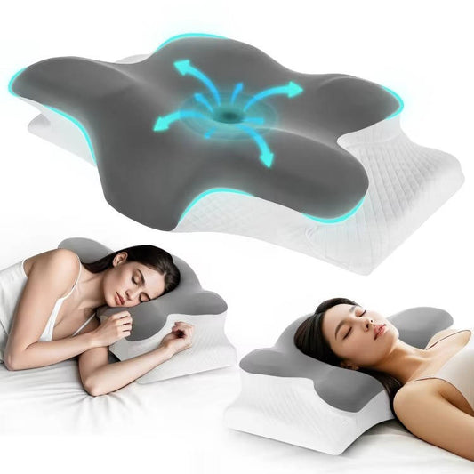 Ergonomic Cervical Memory Foam Pillow