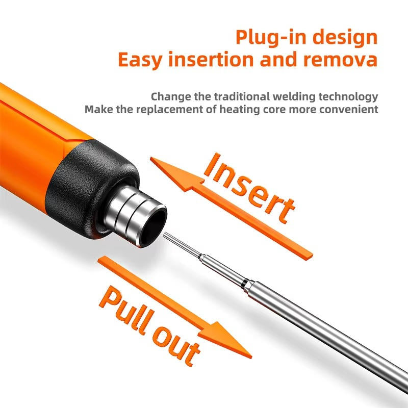 Digital Electric Soldering Iron Kit with Accessories