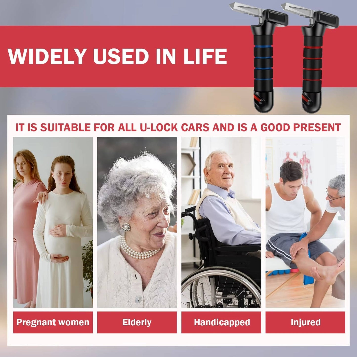 Car Assist Handle for Elderly 2 Pack