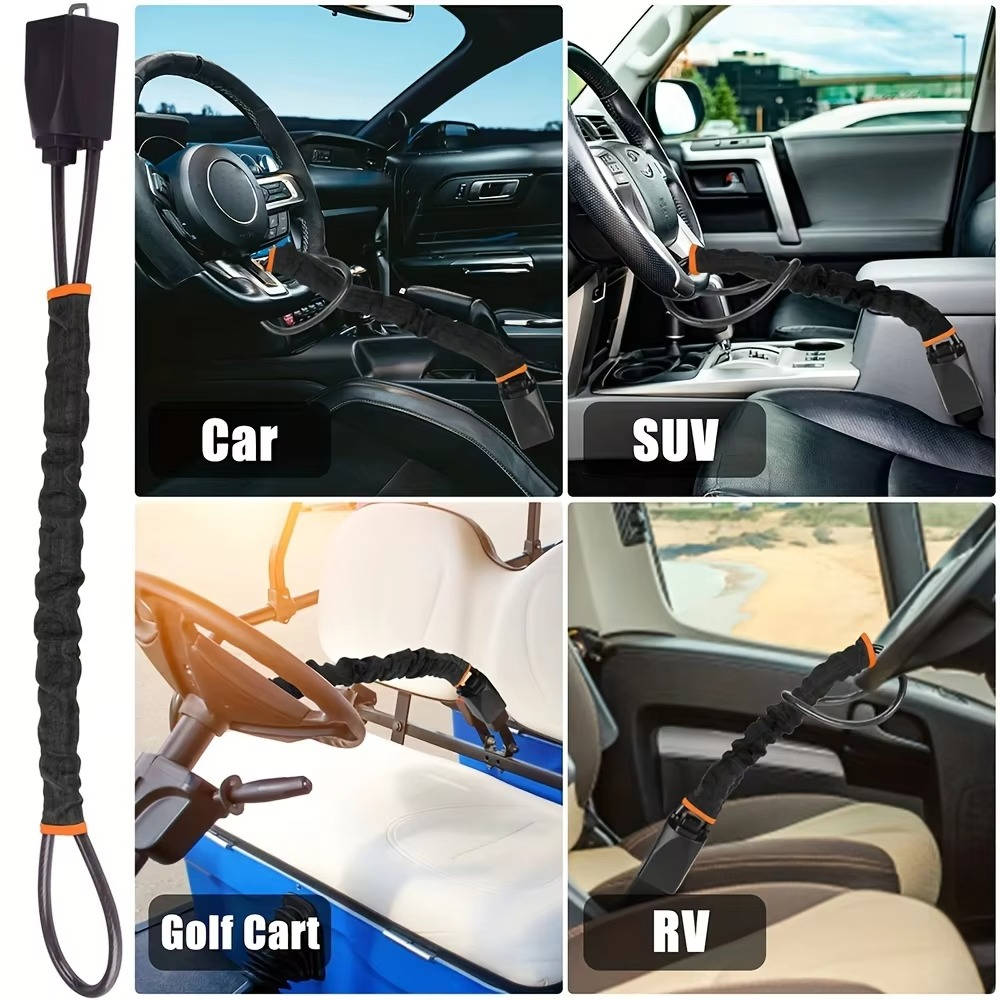 Heavy Duty Steering Wheel Lock for Cars