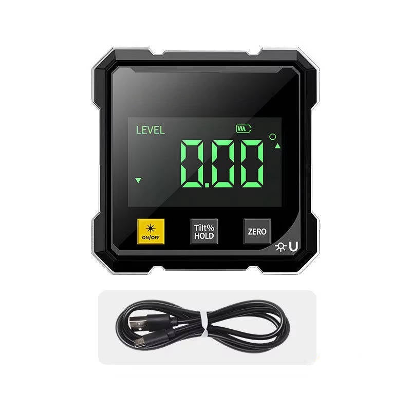 Digital Angle Finder with Laser Level Tool
