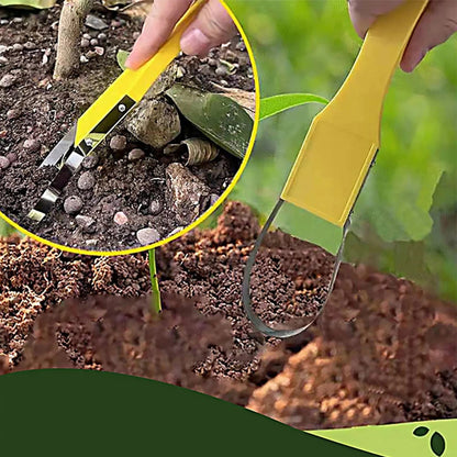 Portable Garden Weeder with Iron Loop Handle