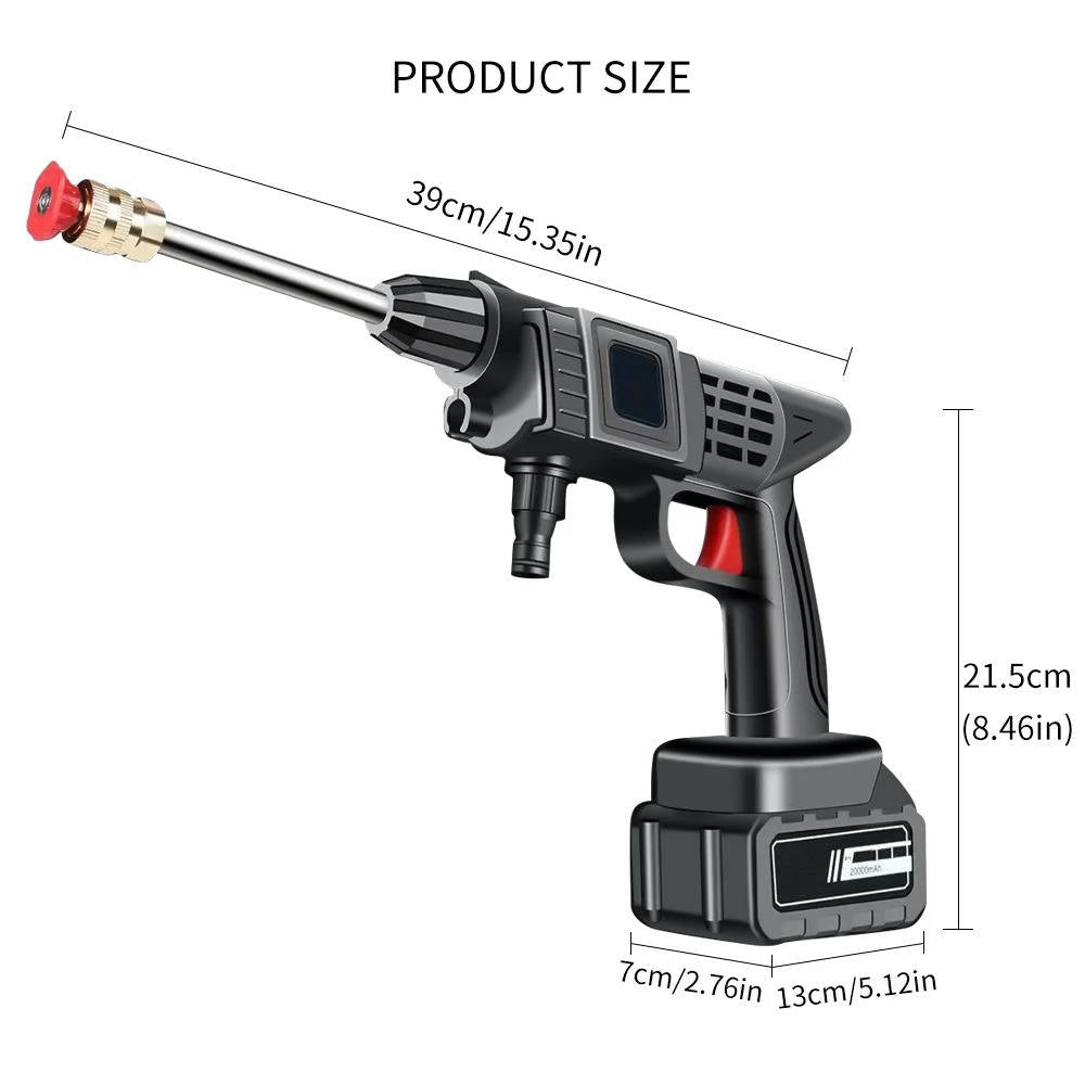 Cordless High-Pressure Water Spray Gun Kit