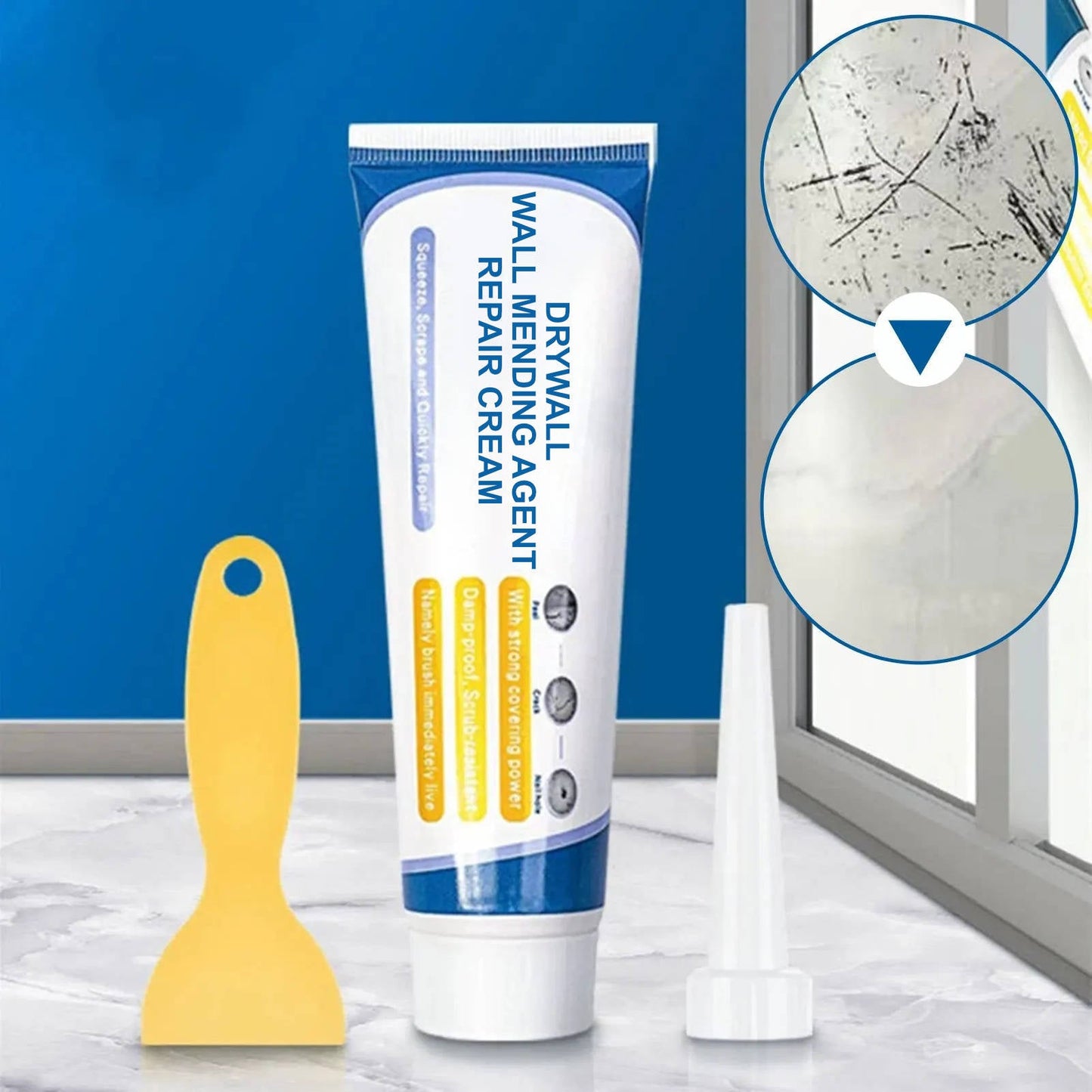 Drywall Repair Patch Kit Wall Mending Cream