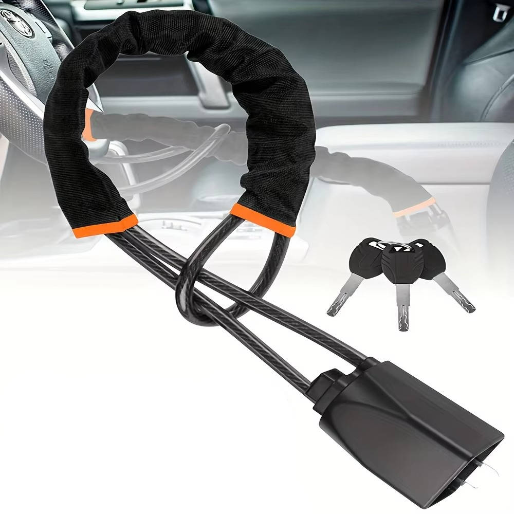 Heavy Duty Steering Wheel Lock for Cars