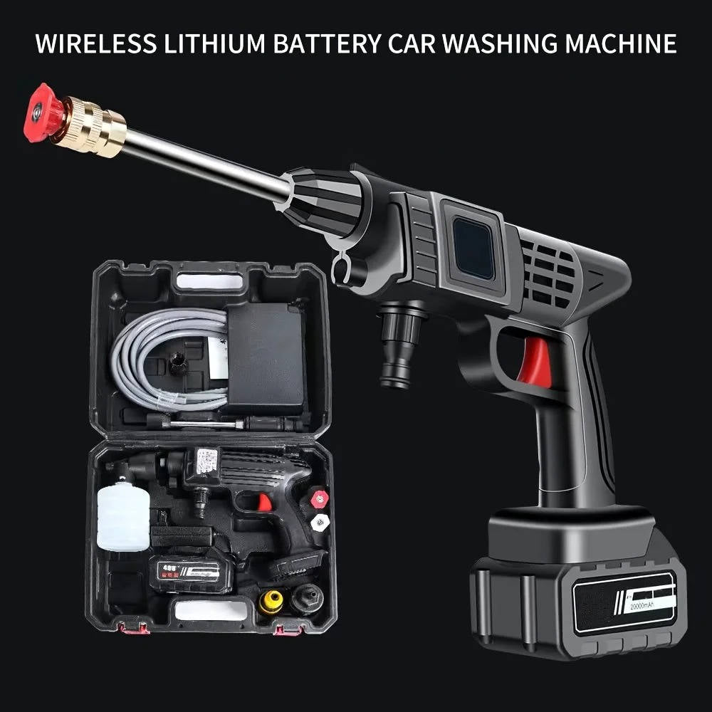 Cordless High-Pressure Water Spray Gun Kit