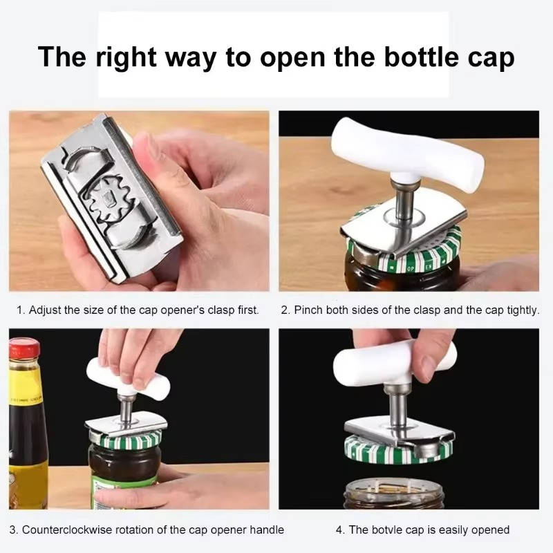 Multi-Purpose Jar & Bottle Opener Tool