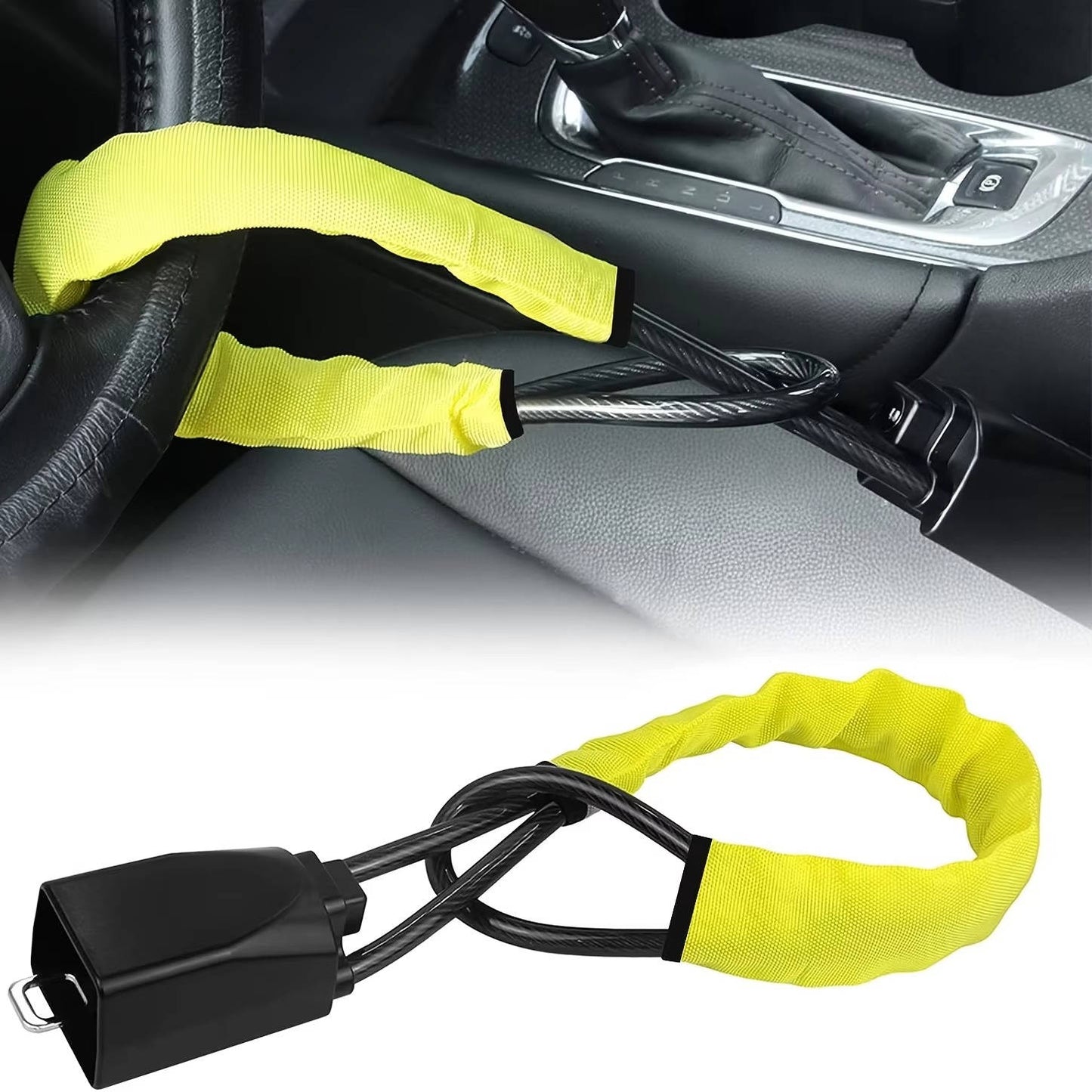 Heavy Duty Steering Wheel Lock for Cars