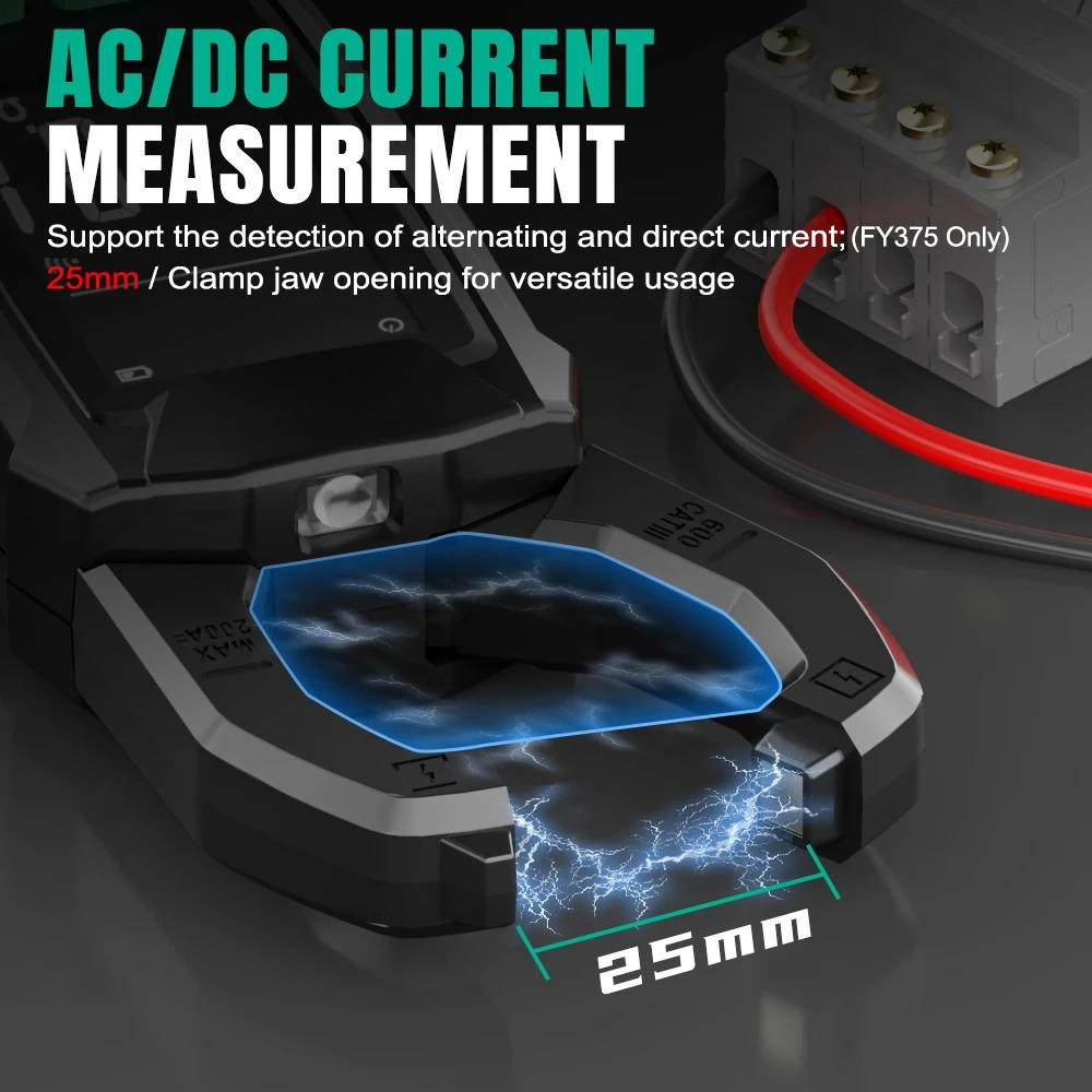 Digital AC/DC Clamp Meter Multimeter