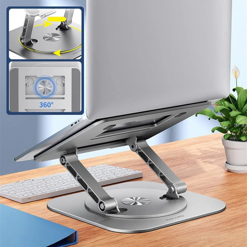 360° Rotating Aluminum Laptop Stand