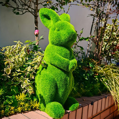 Rabbit Garden Statue – Decorative Resin Lawn Ornament