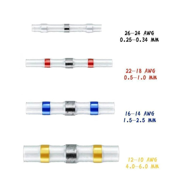 Waterproof Solder Seal Wire Connectors – Heat-Shrink Electrical Sleeves – image 6