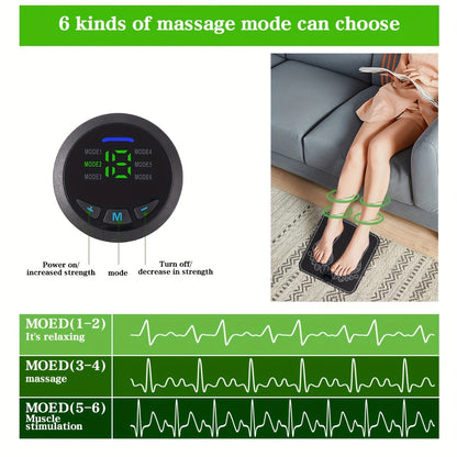EMS Foot Massager Pad – Circulation & Pain Relief