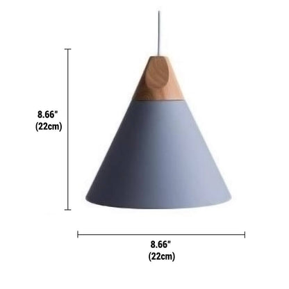 Wooden Pendant Light Minimalist Nordic Ceiling Lamp