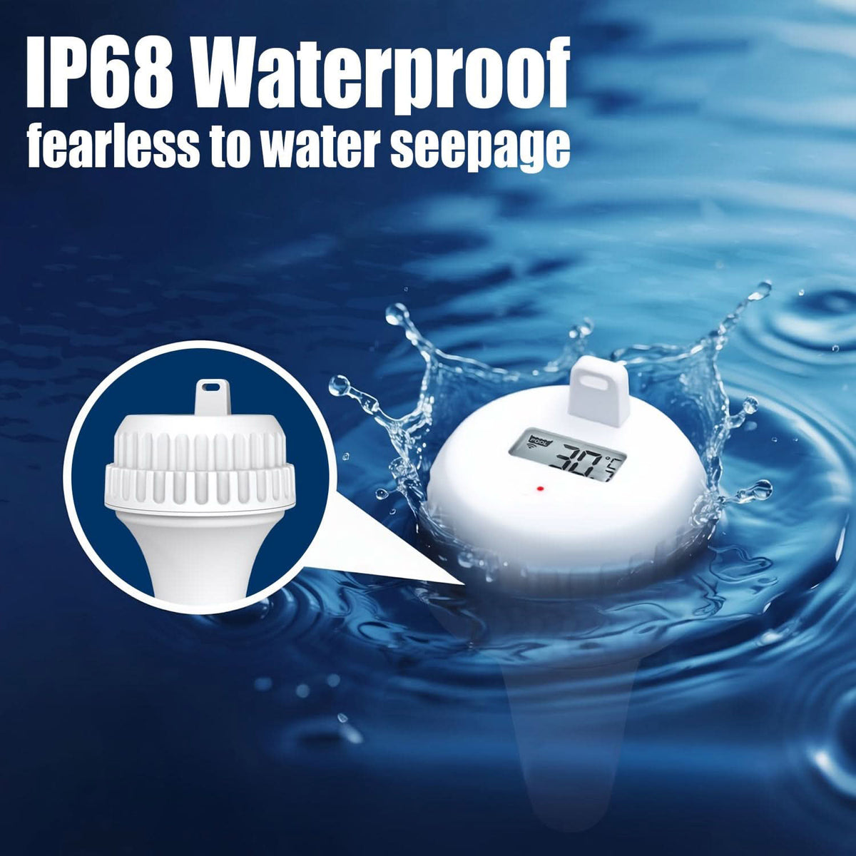 Wireless Pool Thermometer – Digital Floating Water Temperature Monitor