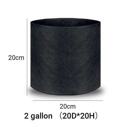 Felt Fabric Planting Bag – Breathable for Healthy Roots