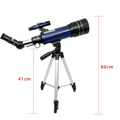 70mm Refractor Telescope with Tripod – F360/F400 Models