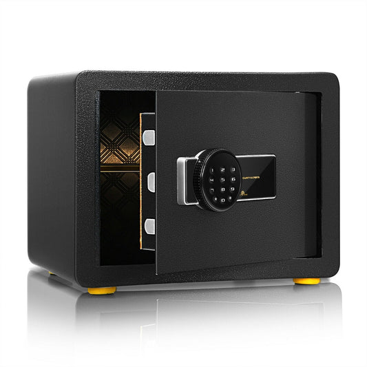 Digital Security Safe Box with Keys - Home Safe for Jewellery & Cash Storage