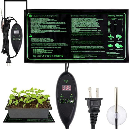 Seedling Heat Mat – Waterproof Electric Heating Pad for Seed Germination & Indoor Gardening
