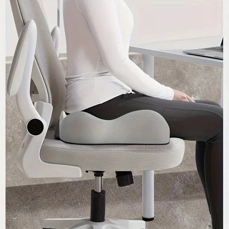 Ergonomic Memory Foam Seat Cushion with Lumbar Support