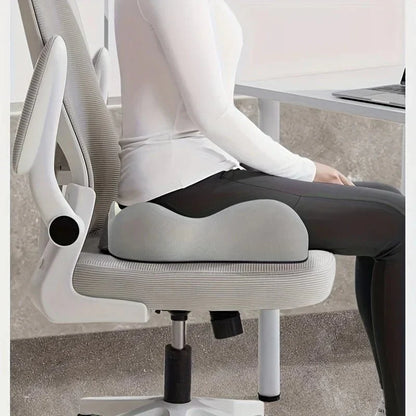 Ergonomic Memory Foam Seat Cushion with Lumbar Support