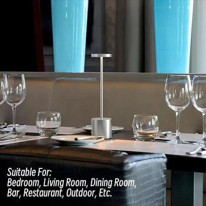Portable Rechargeable LED Table Lamp – 3-Colour Touch Dimming – image 9