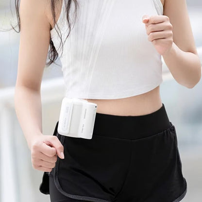 Rechargeable Hands-Free Belt Clip Fan