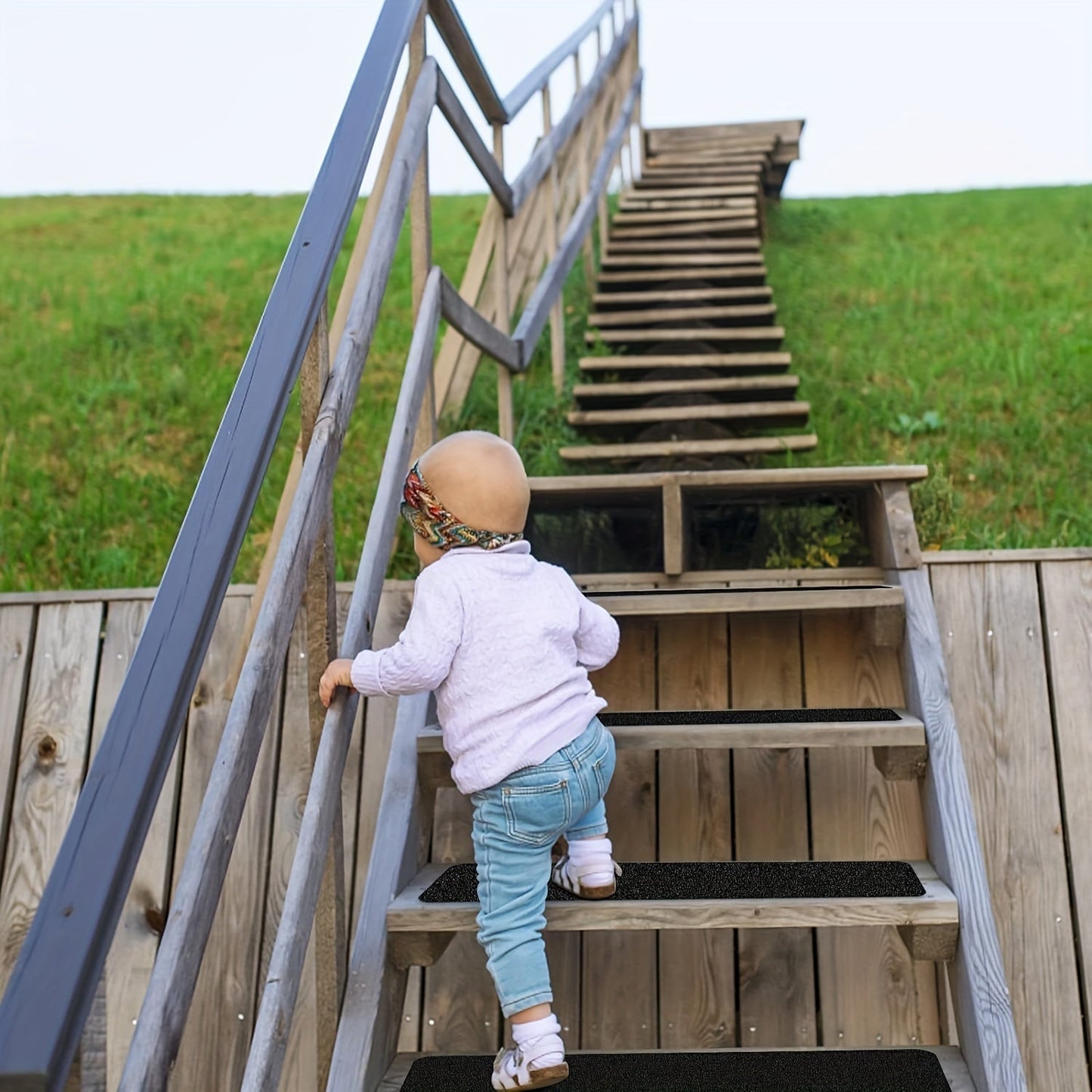 Non-Slip Stair Treads – 10 Pack