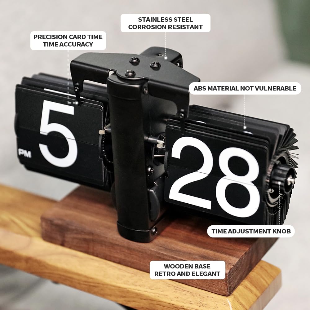 Flip Desk Clock