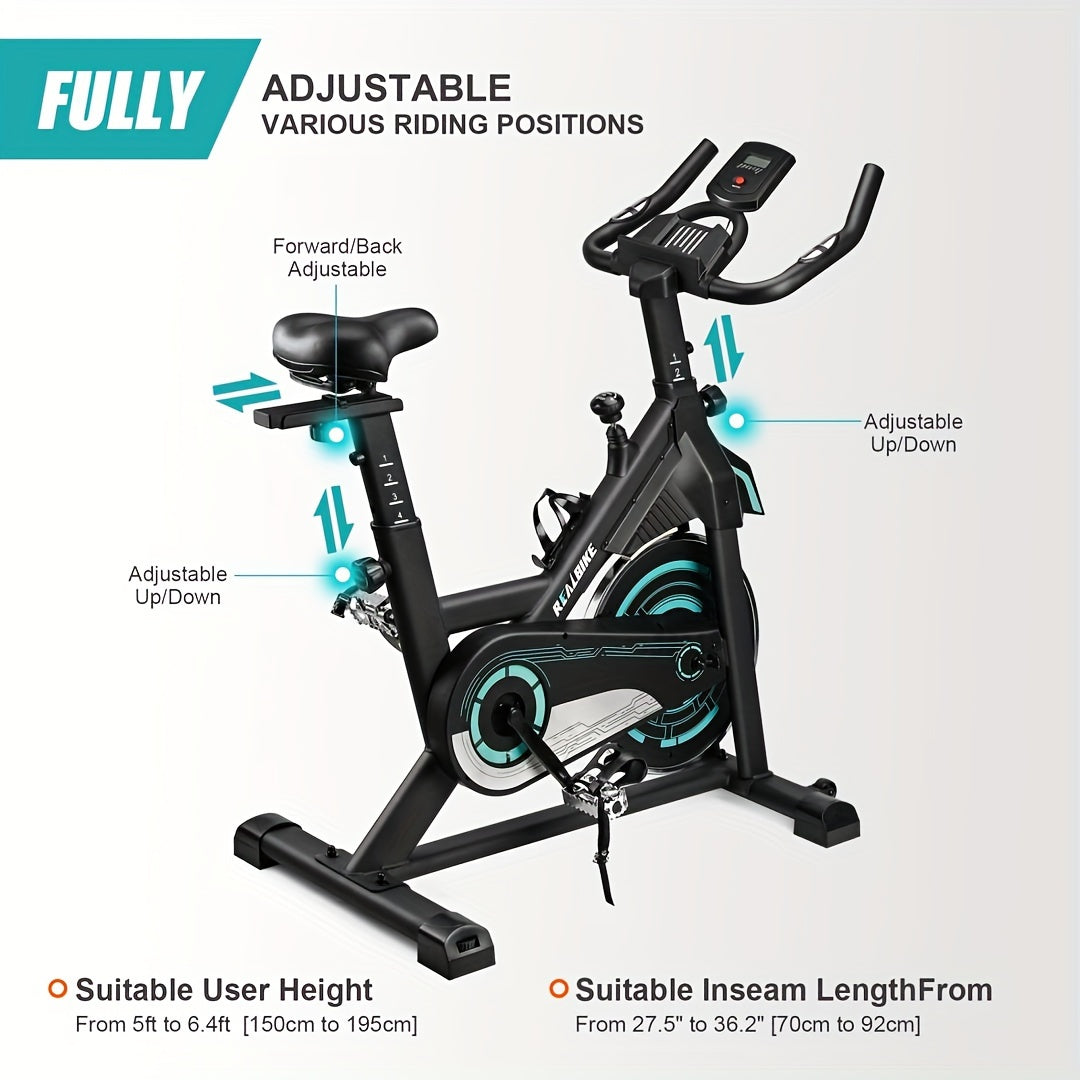Exercise Bike – Silent Indoor Fitness Cycle