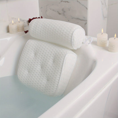 Bathtub Pillow Spa Cushion for Neck & Back Comfort