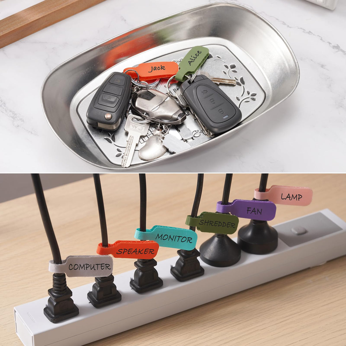 Reusable Cable Tags – 3 Pieces
